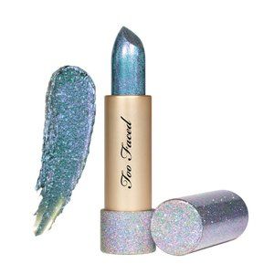 Too Faced Throwback Metallic Sparkle Lipstick